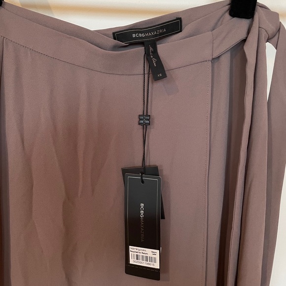 NWT BCBG Aviva Wrap Maxi Skirt - size XS - Picture 9 of 13